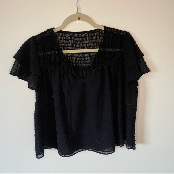 Zara | Textured blouse - Picture 1 of 6